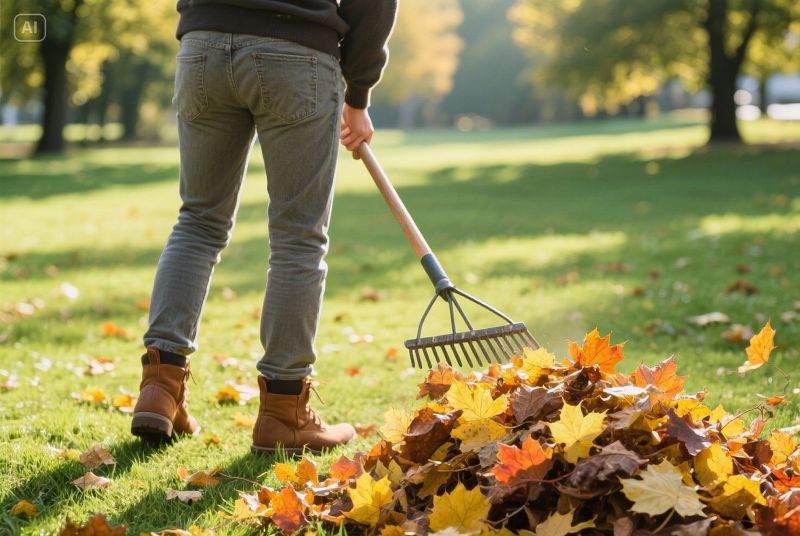 Autumn Leaf Removal in Ventura County, CA